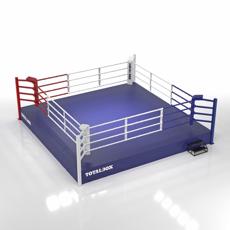 Купить Ринг боксерский Totalbox на помосте 0,5 м, 7х7м, 6х6м. в Кусе 